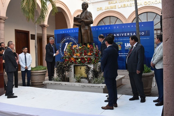 la UAS conmemora su 151 aniversario y refrenda su lucha por la Autonomía Universitaria