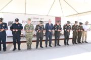 El Gobernador Rubén Rocha asiste a la inauguración de la 462/a Compañía de la Guardia Nacional