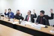 Comisión de Protocolo y Régimen Orgánico Interior determina a favor nueve iniciativas presentadas ante el Congreso 