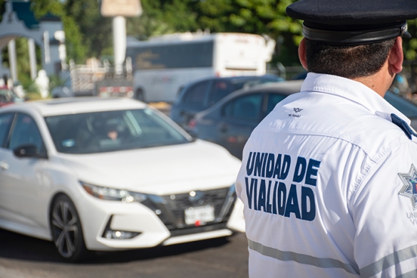 Inician funciones agentes de Tránsito y Policía Municipal en zonas estratégicas de la ciudad