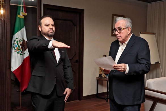 Klaus Willy Jauss López asume la Subsecretaría de Auditoría en Transparencia y Rendición de Cuentas
